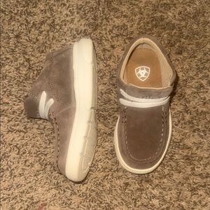Ariat Taupe Suede Casual Shoes